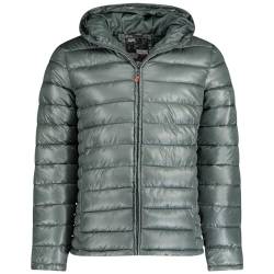 Canadian Peak Calendreak_Hood_Men - Men's Comfortable Autumn Winter Warm Parka - Waterproof Coat Outdoor Fur Hooded Jacket - Winter Windbreaker Jacket Man (Dark Grey L) von Canadian Peak