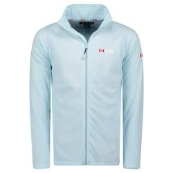 Canadian Peak Tugeak_ Fz_Men - Men's Warm Mid Thick Fleece Zip - Men's Autumn Winter Spring Warm Jacket - Long Sleeve Sweater Soft Comfort Outdoor (Sky Blue 3XL) von Canadian Peak