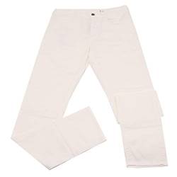 Canali 9538J Pantaloni Uomo Slim FIT Jeans Ivory Trouser Man [48] von Canali
