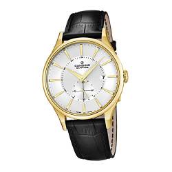 Candino Armbanduhr Damen C4559/1 Elegant Analog Quarz Leder Uhr schwarz D2UC4559/1 EIN Geschenk zu Weihnachten, Geburtstag, Valentinstag für die Frau von Candino