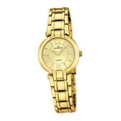 Candino Armbanduhr Damen C4575/2 Elegant Quarzwerk Edelstahl Uhr Gold D2UC4575/2 EIN Geschenk zu Weihnachten, Geburtstag, Valentinstag für die Frau von Candino