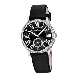 Candino Armbanduhr Damen C4596/3 Fashion Analog Quarz Leder Uhr schwarz D2UC4596/3 EIN Geschenk zu Weihnachten, Geburtstag, Valentinstag für die Frau von Candino