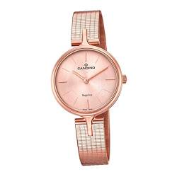 Candino Armbanduhr Damen C4645/1 Fashion Analog Edelstahl Uhr Rosegold D2UC4645/1 EIN Geschenk zu Weihnachten, Geburtstag, Valentinstag für die Frau von Candino