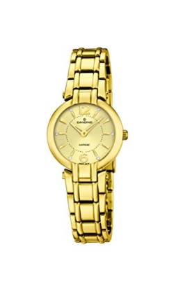 Candino Damen Analog Quarz Uhr mit Edelstahl beschichtet Armband C4575/2 von Candino