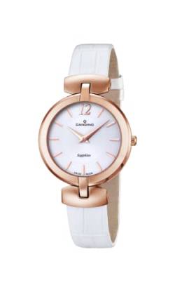 Candino Damen Analog Quarz Uhr mit Leder Armband C4567/1 von Candino