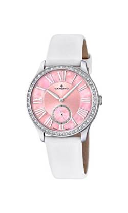 Candino Damen Analog Quarz Uhr mit Leder Armband C4596/2 von Candino