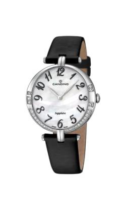 Candino Damen Analog Quarz Uhr mit Leder Armband C4601/4 von Candino
