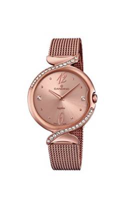Candino Damen Datum klassisch Quarz Uhr mit Edelstahl Armband C4613/2 von Candino