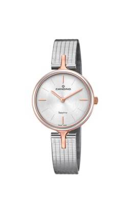 Candino Damen Datum klassisch Quarz Uhr mit Edelstahl Armband C4643/1 von Candino