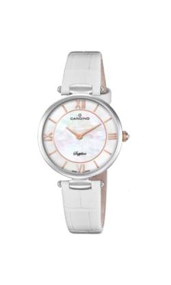 Candino Damen Datum klassisch Quarz Uhr mit Leder Armband C4669/1 von Candino