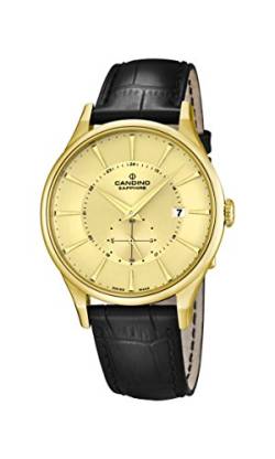 Candino Herren Analog Quarz Uhr mit Leder Armband C4559/2 von Candino