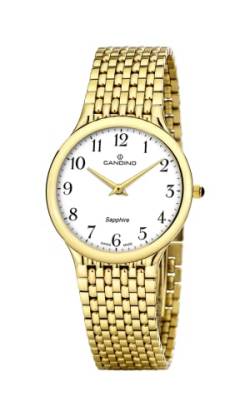 Candino Herren-Armbanduhr Analog Edelstahl Gold C4363/1 von Candino