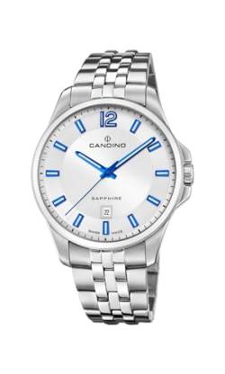 Candino Herrenuhr Edelstahl Silber Classic Armbanduhr UC4764/1 Analoguhr von Candino
