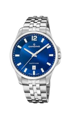 Candino Herrenuhr Edelstahl Silber Classic Armbanduhr UC4764/2 Analoguhr von Candino