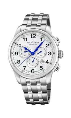 Candino Herrenuhr Edelstahl Silber Sport Armbanduhr UC4744/1 Chronograph von Candino