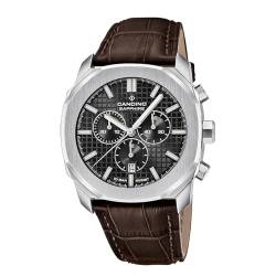 Candino Herrenuhr Leder braun Sport Armbanduhr UC4747/4 Chronograph von Candino