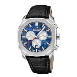 Candino Herrenuhr Leder schwarz Sport Armbanduhr UC4747/1 Chronograph von Candino