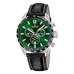 Candino Herrenuhr Leder schwarz Sport Armbanduhr UC4758/3 Chronograph von Candino