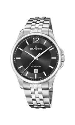 Candino Uhr Für Herren C4762/4 Gents Classic Timeless Silber Edelstahl Case SilberEdelstahl Band von Candino