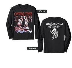 Cannibal Corpse, offizieller Merchandise-Artikel – Butchered At Birth Langarmshirt von Cannibal Corpse