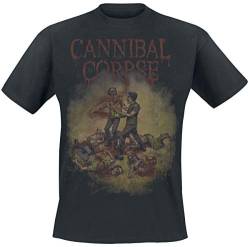 Cannibal Corpse Chainsaw T-Shirt, Schwarz, Schwarz, L von Cannibal Corpse