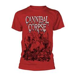 Cannibal Corpse Pile of Skulls 2018 T-Shirt rot L von Cannibal Corpse