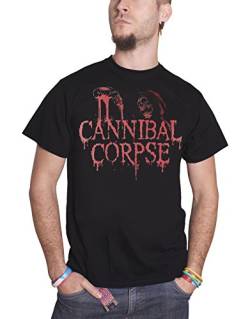 Cannibal Corpse T Shirt Acid Blood Skeleton Band Logo offiziell Herren Nue L von Cannibal Corpse