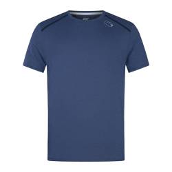 Canterbury Herren Kurzarm-Training aus Baumwolle/Polyester T-Shirt, Medi Blue Marl, XL von Canterbury