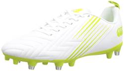 Canterbury Herren Men's Speed 3.0 Soft Ground Rugby-Schuhe, White Wild Lime, 42 EU von Canterbury