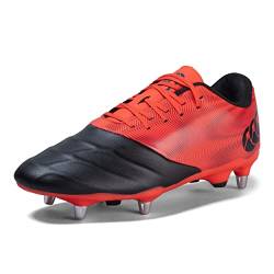 Canterbury Unisex Phoenix Genesis Team weichem Boden Rugby-Stiefel, Oxy Fire Black, 38 EU von Canterbury