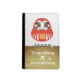 Traditionelle japanische Spezial-Geldkassette, Reisepasshülle, Reisebrieftasche, Schutzhülle, Kartenetui von CaoGSH