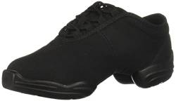 Capezio Damen Canvas Dance Tanz-Sneaker, Schwarz, 37.5 EU von Capezio