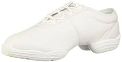 Capezio Damen Canvas Tanz-Sneaker, weiß, 45 EU von Capezio