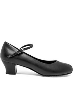 Capezio Damen Cassie Jr. Character Shoe Schuhe, Schwarz, 39 EU von Capezio