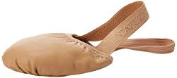 Capezio Damen Leather Pirouette Ii Tanzschuh, Nude, Small EU von Capezio