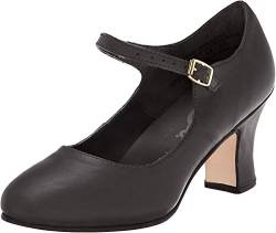 Capezio Damen Manhattan Character Schuh, Schwarz, 39.5 EU von Capezio