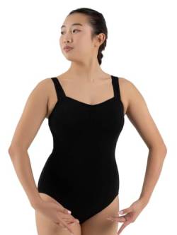 Capezio Damen Princess Tank Leotard Trikot, Black, XL von Capezio