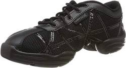 Capezio Damen Websneaker Sneaker, Schwarz (black/patent), 43,5 EU von Capezio