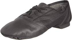 Capezio Suede Sole S0000458B0WBLK035, Unisex - Erwachsene Schnürschuhe/Jazzschuhe, Black, 37.5 EU von Capezio