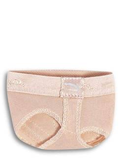 Capezio Unisex - Erwachsene Footundeez Ballet Zehenschutz, Beige (nude), Medium EU 38-39.5 von Capezio