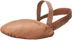 Capezio Unisex Erwachsene Pirouette II Tanzschuh Leder, Braun - Dark Suntan - Größe: XS von Capezio