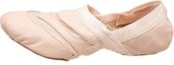 Capezio Women's Freeform Ballet Shoe,Light Pink,10 W US von Capezio