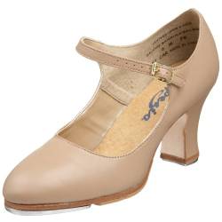 Capezio Women's Manhattan Xtreme Tap Shoe,Caramel,6.5 W US von Capezio