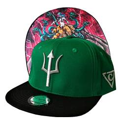 Capiche [99+ VARIATIONEN] Snapback Cap - Kappe - Baseball - Mütze - Herren - Dunkelgrün - Griechische Göttin - Mythical - Mythologie - [Ancient Greek] Scylla von Capiche