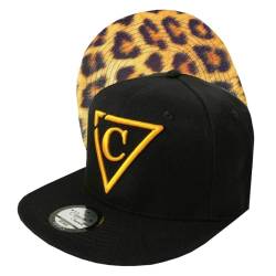 Capiche [99+ VARIATIONEN] Snapback Cap - Kappe - Baseball - Mütze - Herren - Schwarz - Leopard - Muster - Tierfell - [Animal Pattern] The Leopard von Capiche