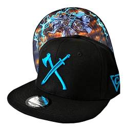 Capiche [99+ VARIATIONEN] Snapback Cap - Kappe - Baseball - Mütze - Herren - Schwarz - Soldat - Ritter - Kampf - Mittelalter - [Warrior] Teutonic Order von Capiche