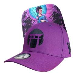 Capiche [99+ VARIATIONEN] Snapback Cap - Kappe - Baseball - Mütze - Kunst - Unisex - Schirm - Männer - Herren - Damen - Purple Geisha von Capiche