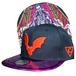 Capiche [99+ VARIATIONEN] Snapback Cap - Kappe - Baseball - Mütze - Kunst - Unisex - Schirm - Männer - Herren - Damen - The Vampire - Schwarz - Dracula von Capiche