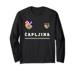 Capljina Sport-/Fußballtrikot Flagge Pride Geschenk Langarmshirt von Capljina National Pride