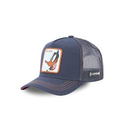 Cap Herren Looney Tunes, Tracker Kappe Herren, Daffy, Hypoallergen, Blau, Einheitsgröße von Capslab